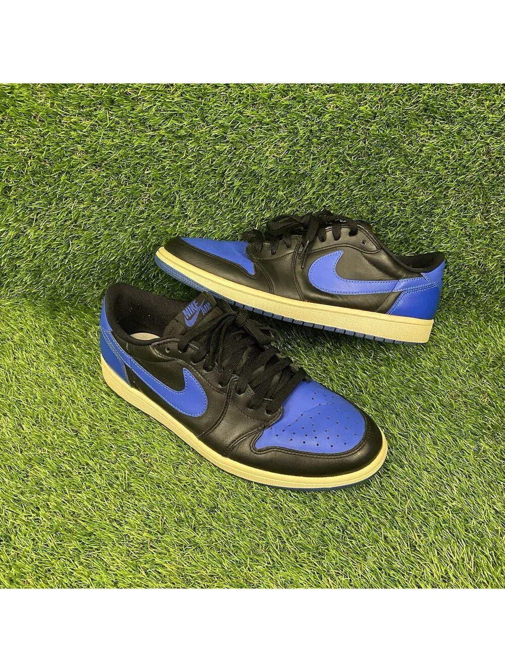 Nike Air Jordan Retro 1 Low Royal 2015 Men's Size 11.5 Pre-Owned Rare 705329-004